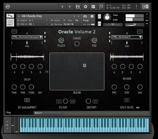 Lamprey Oracle Ambient Guitars Vol. 2 KONTAKT