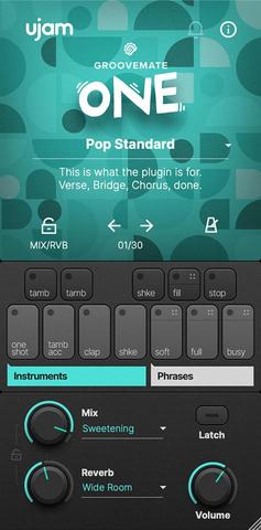 UJAM Groovemate ONE v1.0.0 VST AAX [WIN]