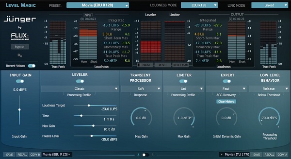 Flux Junger Audio Level Magic v21.9.0.50083 VST2 AAX [WIN]
