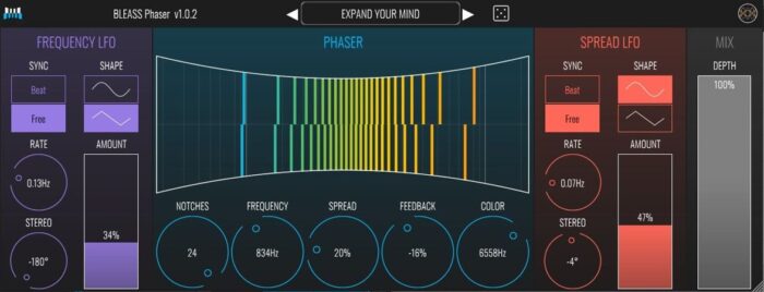 BLEASS Phaser v1.0.2 VST3 AU