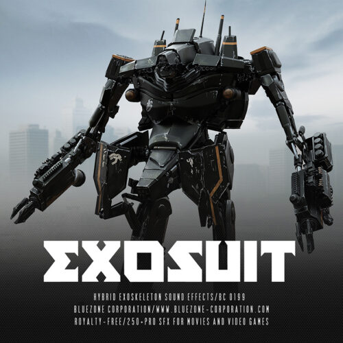 Bluezone Corporation Exosuit – Hybrid Exoskeleton Sound Effects WAV