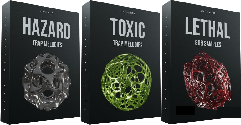 Cymatics Trap melodies + bonus 808 pack WAV MIDI