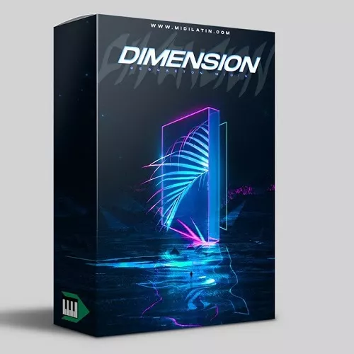 Midilatino DIMENSION Reggaeton MIDI Pack