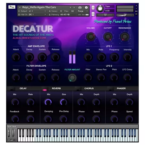 Almalibrestudios DECATUR The Hit Sounds Of The 1980s KONTAKT