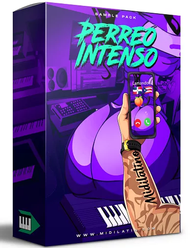 Midilatino Perreo Intenso Sample Pack WAV MIDI