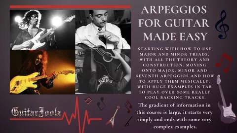 Arpeggios For Guitar Made Easy The Magic Of Triads TUTORIAL