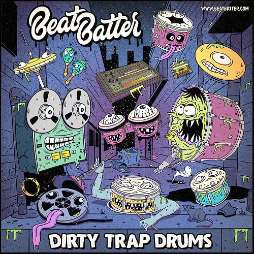 Beat Batter Dirty Trap Drums WAV