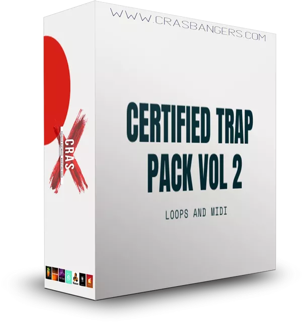 Cras Certified Trap Pack Vol.2 WAV MIDI