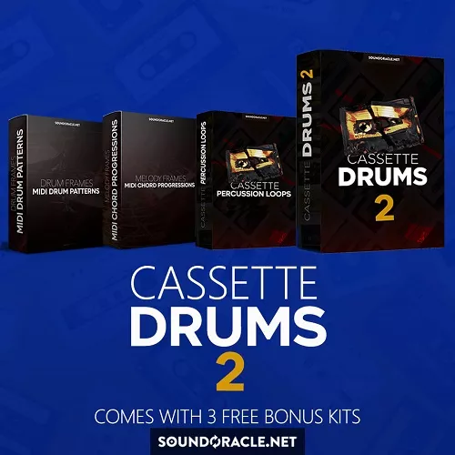 SoundOracle Sound Kits Cassette Drums 2 WAV MIDI