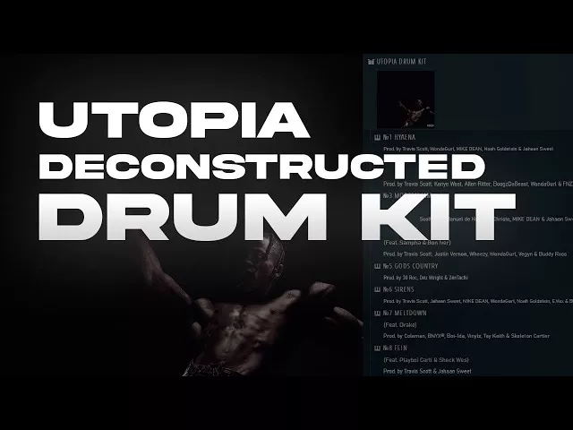 babyxprod & bangtozzy Utopia Drum Kit [WAV MIDI]