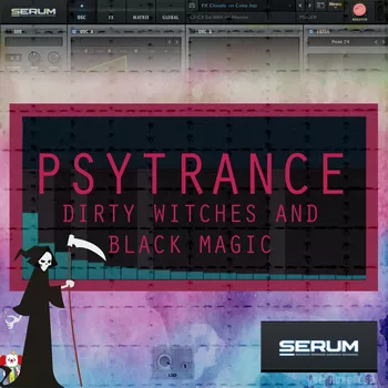 Dirty Witches & Dark Magic Psytrance Presets for Serum [WAV FXP]