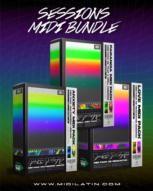 Midilatino SESSIONS MIDI BUNDLE VOL.1