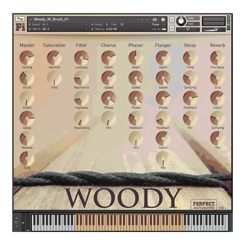Ferpect Instruments Woody African Percussion [KONTAKT]