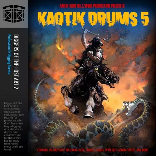 Boom Bap Labs Amen Kaotik Drums Vol.5 WAV