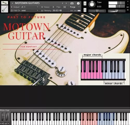 PastToFutureReverbs Motown Guitars KONTAKT