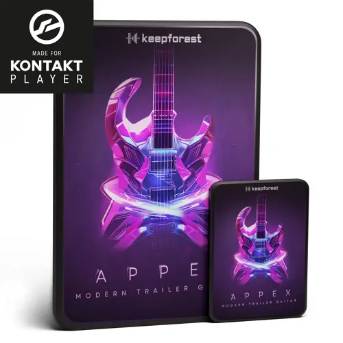 Keepforest Appex - Modern Trailer Guitar KONTAKT