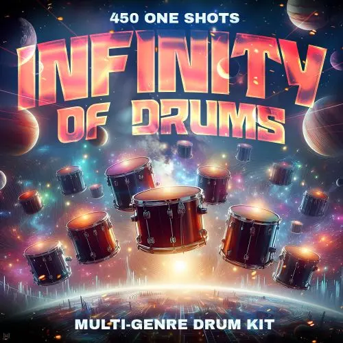 Godlike Loops Infinity Of Drums Multi-Genre Drum Kit (450+ One Shots) WAV