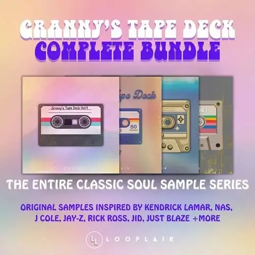 Looplair Granny's Tape Deck Complete Bundle Compositions & Stems WAV