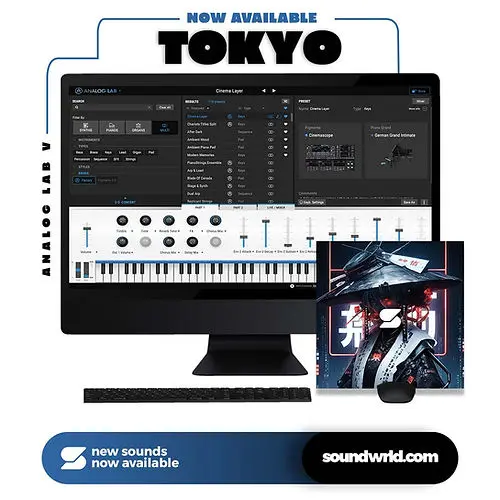 Soundwrld Tokyo (Analog Lab V Bank + One Shot Kit)